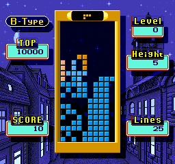 Super Tetris 2 + Bombliss (SNES)   © Bullet Proof 1992    2/3