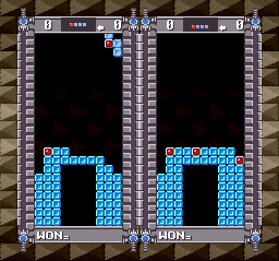 Super Tetris 2 + Bombliss (SNES)   © Bullet Proof 1992    3/3
