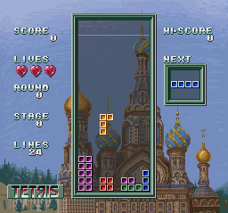 Super Tetris 3 (SNES)   © Bullet Proof 1994    2/3