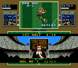 Tactical Soccer (SNES)   © EA 1995    3/3