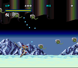 Uchuu No Kishi: Tekkaman Blade (SNES)   © BEC 1993    2/3