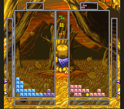 Tetris Battle Gaiden (SNES)   © Bullet Proof 1993    2/3