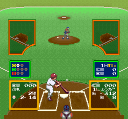 Ultra Baseball Jitsumeiban (SNES)   © Culture Brain 1992    2/3