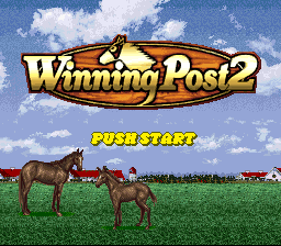 Winning Post 2 (SNES)   © KOEI 1995    1/3