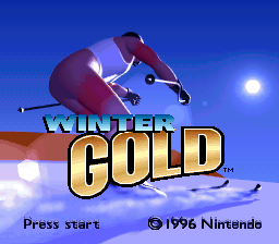 Winter Gold (SNES)   © Nintendo 1996    1/6