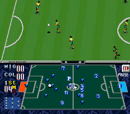 Zico Soccer (SNES)   © EA 1994    2/3