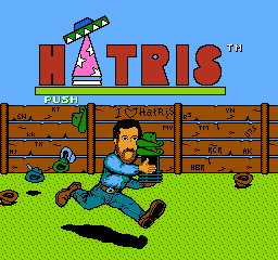 Hatris (1990) (NES)   © Bullet Proof 1990    1/3