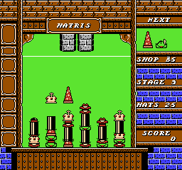 Hatris (1990) (NES)   © Bullet Proof 1990    3/3