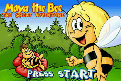 Maya The Bee: The Great Adventure (GBA)   © Acclaim 2002    1/3