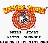 Looney Tunes (GBC)   © SunSoft 1998    1/3
