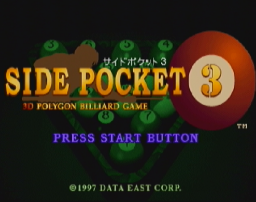 Side Pocket 3 (SS)   © Data East 1997    1/6