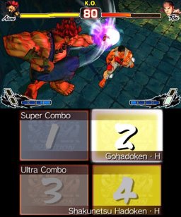Super Street Fighter IV: 3D Edition (3DS)   © Capcom 2011    2/3