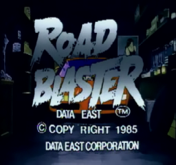 Road Blaster (ARC)   © Data East 1985    1/3