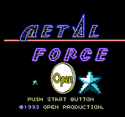 Metal Force (NES)   © Daou 1993    1/3