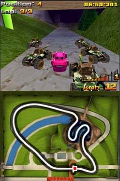 Remote Racers (NDS)   © QubicGames 2011    2/3