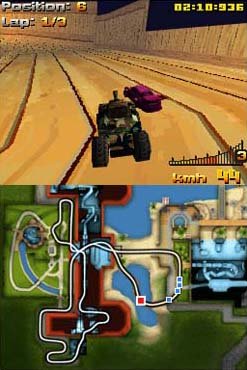 Remote Racers (NDS)   © QubicGames 2011    3/3