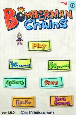 Bomberman Chains (IP)   © Hudson 2011    1/3