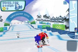 Sonic At The Olympic Winter Games (IP)   © Sega 2010    1/3