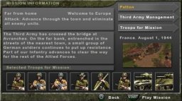 Legends Of War: Patton's Campaign (PSP)   © Enigma Software 2010    3/5