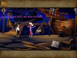 The Secret Of Monkey Island: Special Edition (IPD)   © LucasArts 2010    2/3