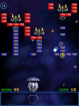 Meteor: Brick Breaker (IPD)   © Chillingo 2010    2/3