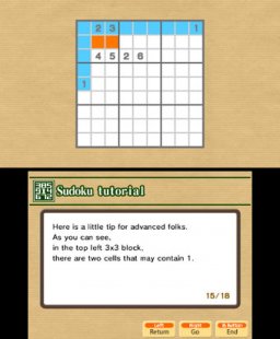 Sudoku By Nikoli (3DS)   © Hamster 2011    3/3