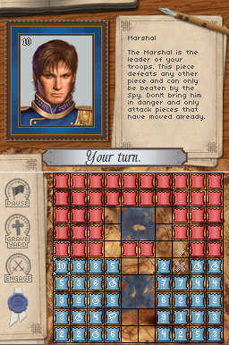 Stratego: Next Edition [DSiWare] (NDS)   © Games Factory Online 2011    1/3