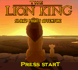 The Lion King: Simba's Mighty Adventure (GBC)   © Activision 2000    1/3