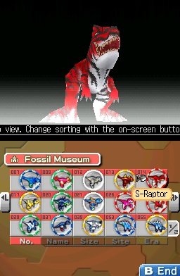 Fossil Fighters (NDS)   © Nintendo 2008    2/5