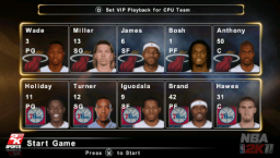 NBA 2K11 (PSP)   © 2K Sports 2010    1/4