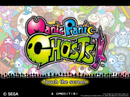 Manic Panic Ghosts (ARC)   © Sega 2007    1/6