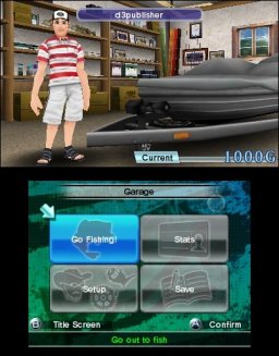 Angler's Club: Ultimate Bass Fishing 3D (3DS)   © D3 2011    1/7
