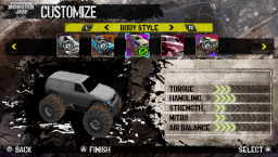 Monster Jam: Path Of Destruction (PSP)   © Activision 2010    7/7