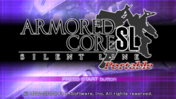 Armored Core: Silent Line Portable (PSP)   © From Software 2009    1/5