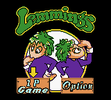 Lemmings / Oh No! More Lemmings   © Take-Two Interactive 2000   (GBC)    1/3