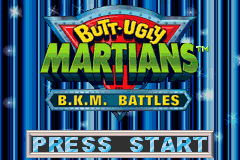Butt-Ugly Martians: B.K.M. Battles (GBA)   © VU Games 2002    1/3