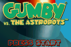 Gumby Vs. The Astrobots   © Namco 2005   (GBA)    1/3