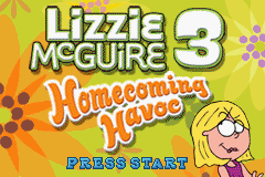 Lizzie McGuire 3: Homecoming Havoc (GBA)   © Disney Interactive 2005    1/3