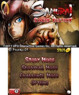 Samurai: Sword Destiny (3DS)   © UFO Interactive 2012    1/4