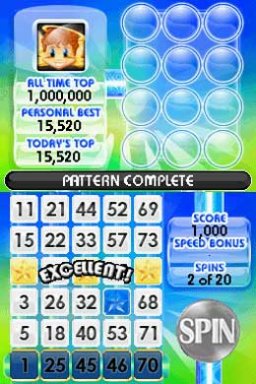 Slingo Supreme (NDS)   © Magellan Interactive 2011    3/3