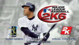 Major League Baseball 2K6 (PSP)   © 2K Sports 2006    4/6