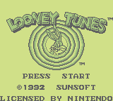 Looney Tunes (GB)   © SunSoft 1992    1/3