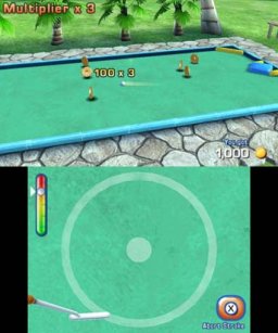 Fun! Fun! Minigolf TOUCH! (3DS)   © Shin'en 2012    2/3