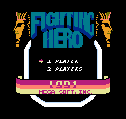Fighting Hero (NES)   © NTDEC 1991    1/3