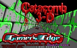 Catacomb 3-D (PC)   © Softdisk Publishing 1991    1/3