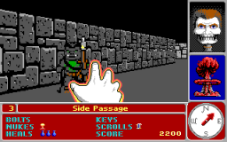 Catacomb 3-D (PC)   © Softdisk Publishing 1991    3/3