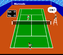 Tennis (1984) [Classic Serie] (NES)   © Nintendo 1993    2/3