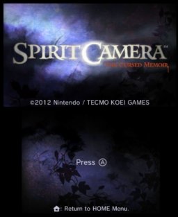 Spirit Camera: The Cursed Memoir (3DS)   © Nintendo 2012    1/3