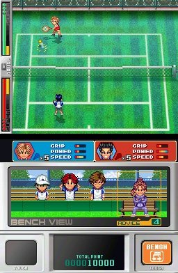 Tennis No Oji-Sama 2005: Crystal Drive (NDS)   © Konami 2004    4/5