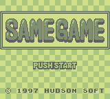 Same Game (GB)   © Hudson 1997    1/3
